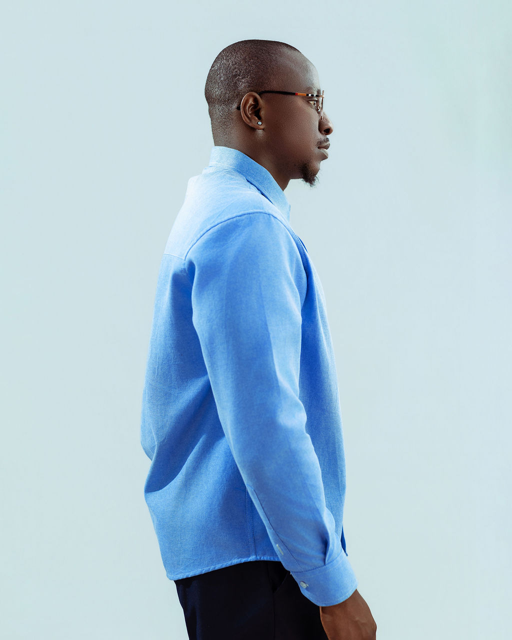 Sky Blue Cotton Shirt